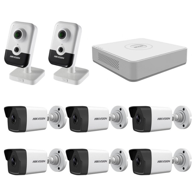 Комплект IP відеоспостереження Hikvision KIT-DS0215
