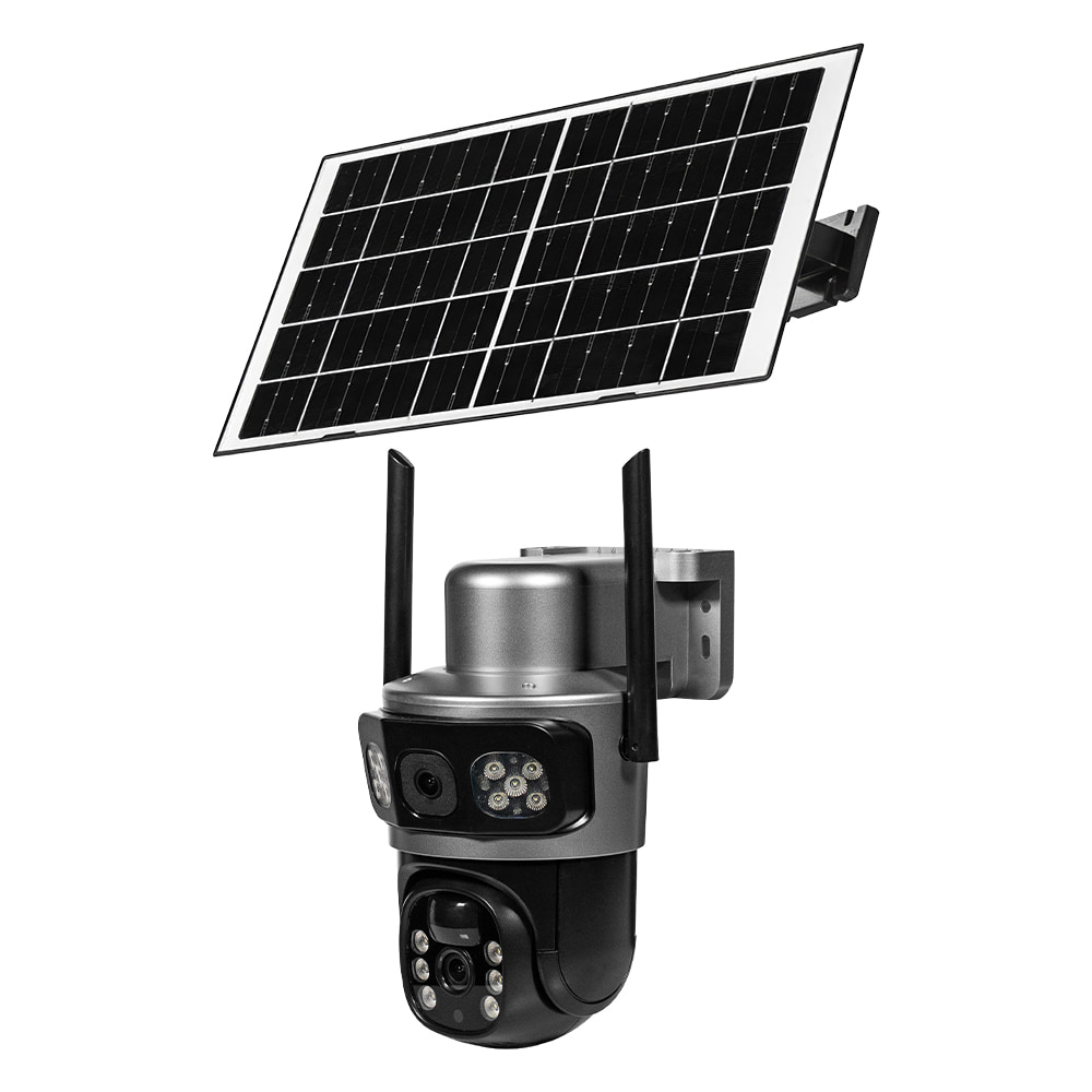 Відеокамера VLC-9430IG/2C3S (Solar) 3Mp+3Mp, Speed Dome, 4G, SD-карта, V380 Light Vision