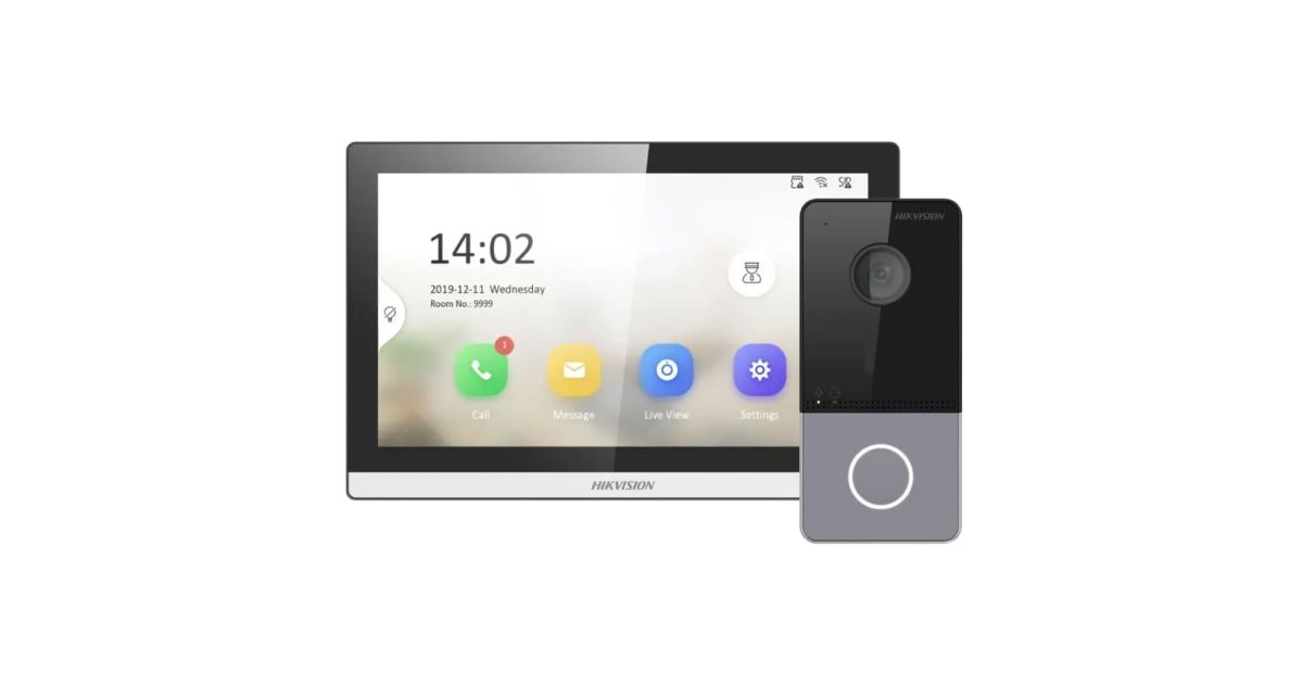 Комплект DS-KH6350-TE1+DS-KV6103-PE1(С) Hikvision