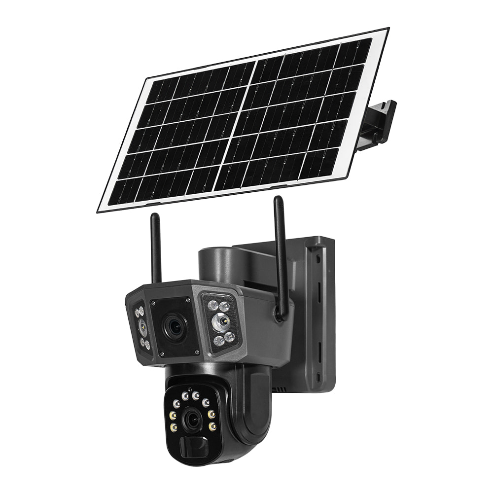 Відеокамера VLC-9230IG/2C3S (Solar) 3Mp+3Mp, Speed Dome, 4G, SD-карта, V380 Light Vision